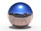 Reflective glass sphere