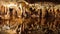 Reflective lake inside the caverns at Luray Caverns, Virginia, United States