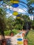 Reflective Walkway in Gateway Gardens, Greensboro, North Carolina