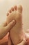 Reflexology foot massage