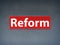 Reform Red Banner Abstract Background