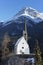 Reformed Church in Scuol, Unterengadin, Graubunden, Switzerland