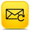 Refresh email icon special yellow square button