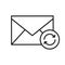 Refresh email linear icon