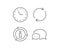 Refresh line icon. Rotation arrow sign. Vector