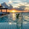 Refreshing Drink by Poolside