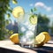 a refreshing glass of iced lemonade on a hot day trending on artstation sharp focus studio photo