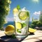 a refreshing glass of iced lemonade on a hot day trending on artstation sharp focus studio photo