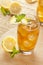 Refreshing Iced Tea with Lemon