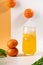 refreshing tangerine drink