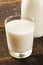 Refreshing White Cold Organic Milk