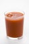 Refreshment and healthy diet drink tomato juice