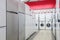 Refrigerators and washing mashines in appliance store