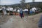 Refugee camp Moria on Lesvos.