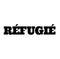 Refugee stamp on white