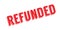 Refunded rubber stamp