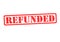 REFUNDED Rubber Stamp