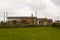 The refurbished automatic rail crossing and station house at Magilligan on the North coast of Ireland in County Londonderry on a d