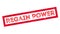 Regain Power rubber stamp