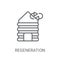 Regeneration icon. Trendy Regeneration logo concept on white bac