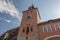 Regensburg clock tower at daylight