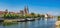 Regensburg Germany, panorama city skyline at Danube River