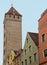 Regensburg medieval town Germany