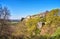 Regenstein castle ruins in Blankenburg. Harz Mountains National Park. Saxony-Anhalt, Germany