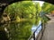 Regent`s Canal bridge and footpath, London, United Kingdom