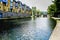Regent\\\'s Canal at Mile End Lock, London
