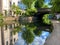 Regent`s Canal reflections, London, UK