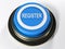 Register blue push button - 3D rendering