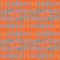 Regular intricate diamond pattern orange lilac turquoise