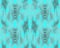Regular intricate ellipses pattern turquoise and gray shades three-dimensional