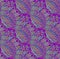 Regular intricate pattern purple blue gray diagonally