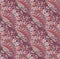 Regular intricate pattern purple pink red gray diagonally
