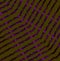 Regular stripes pattern with wavy lines violet purple olive green diagonally