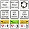 Regulatory United States MUTCD road signs