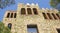 Rehabilitated medieval castle in Torre Baro, Barcelona