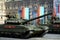 Rehearsal celebration of the 72th anniversary of the Victory Day WWII. The T-72B3 is a third-generation Russian main battle tank