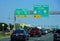 Rehoboth Beach, Delaware, U.S - June 29, 2020 - The view of busy traffic in the summer on Route 1