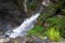 Reichenbach Falls waterfall in Switzerland, from above