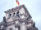 Reichstag building exterior - german government building historic facade detail of the Reichstag , Berlin