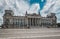 The Reichstag building, seat of the German Parliament Deutscher Bundestag