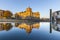 Reichstag with reflection in Spree, Berlin