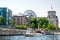 Reichstag and spree river