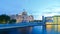 Reichstag and spree river in berlin, germany