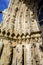 Reims Cathedral statues details on the gate