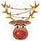 Reindeer with decoration