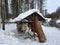 Reindeer skin in Finnish lapland